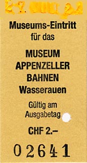 Museum Appenzeller Bahnen - Wasserauen - 2024-07-27