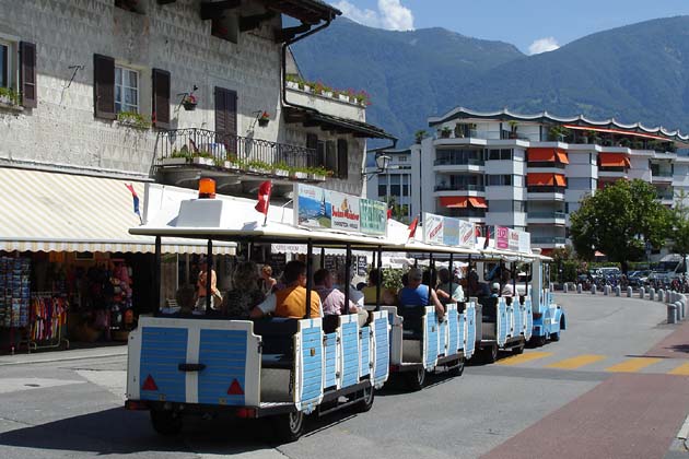 Trenino Locarno - 2007-07-24 Trenino Ascona - 2007-07-24