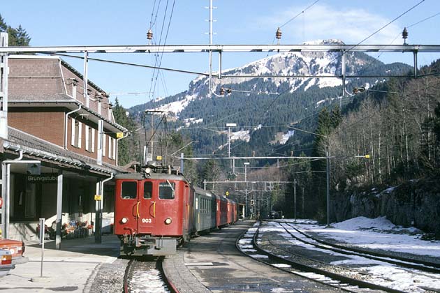 SBB Brünig-Hasliberg - 1988-01-19