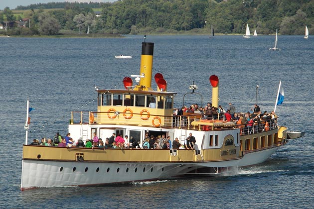 Chiemsee-Schifffahrt, Prien - 2014-08-24